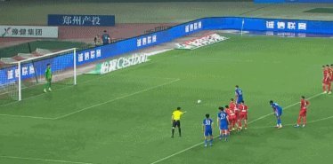 朱辰杰扫射击中横梁盖伊补射破门，申花3-0河南