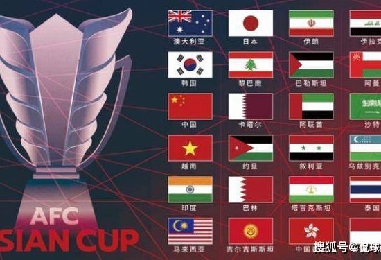亚洲杯数据盘点：国足参赛次数第三多，非点球输球场次最多