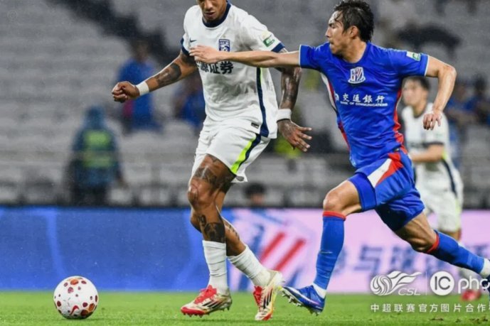 中超-拉唐戴帽特谢拉三助攻 申花主场7-1大胜玉昆